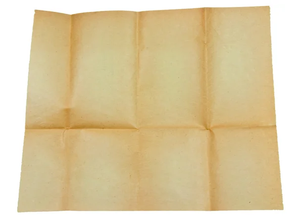Beyaz arka plan üzerinde izole klasik kağıt — Stok fotoğraf