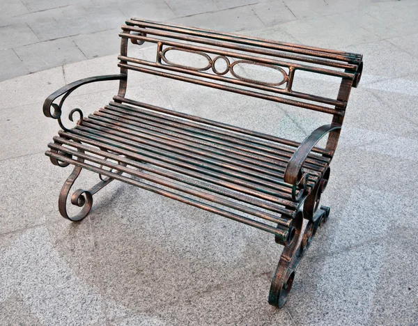 La silla Bench en los parques públicos — Foto de Stock