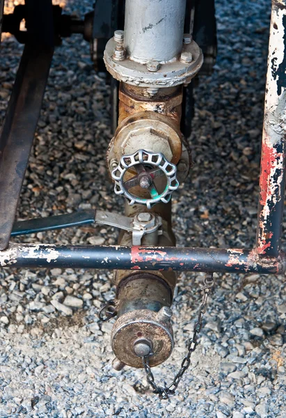The Valve on a fuel system — Stock Photo, Image