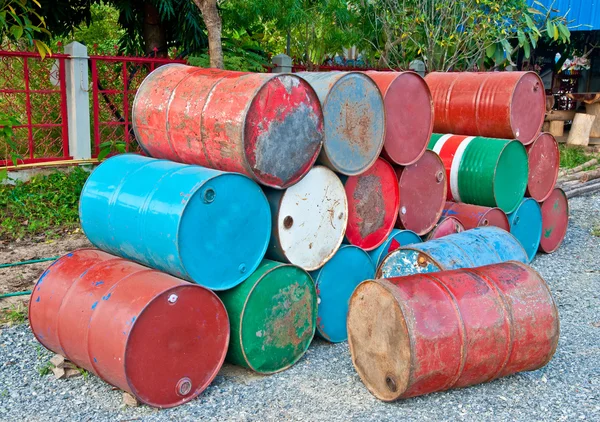Los tambores de petróleo — Foto de Stock