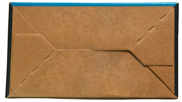 Eski bir karton kağıt — Stok fotoğraf