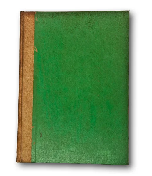 Il vecchio libro isolato su sfondo bianco — Foto Stock
