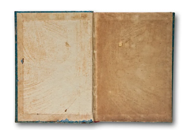 O livro velho isolado em fundo branco — Fotografia de Stock