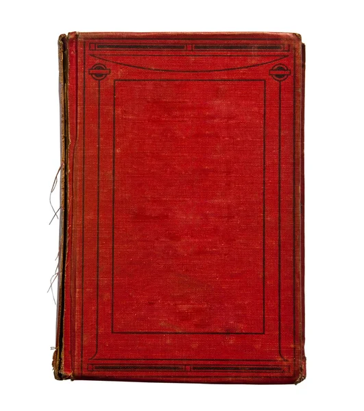 Das alte Buch isoliert auf weißem Hintergrund — Stockfoto