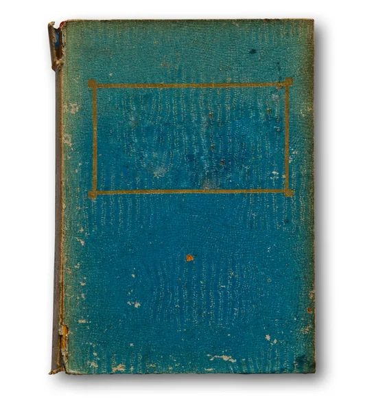 Het oude boek geïsoleerd op witte achtergrond — Stockfoto