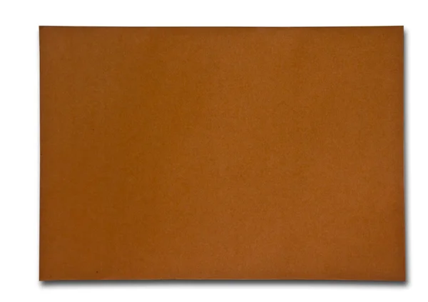De bruine envelop — Stockfoto