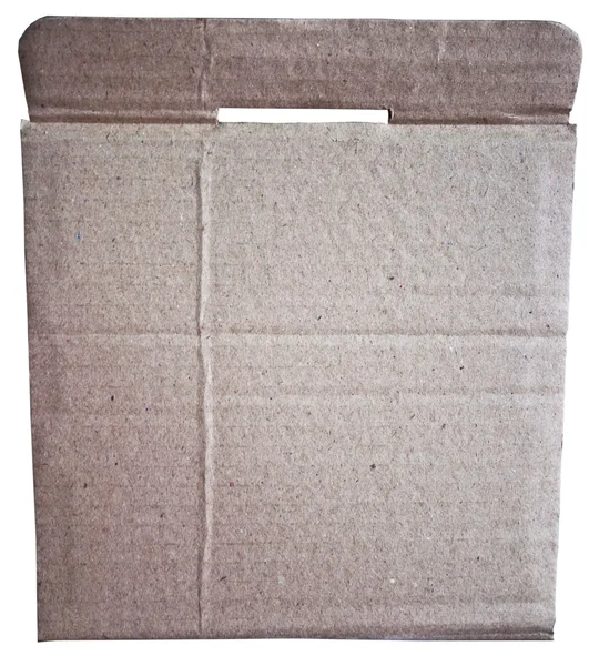 La textura de cartón ondulado marrón —  Fotos de Stock