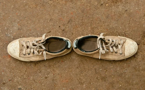 Eski ayakkabılar — Stok fotoğraf