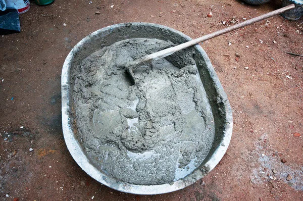 The Fresh cement — Stock Photo, Image