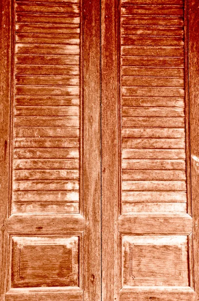 La porta Vintage in legno — Foto Stock