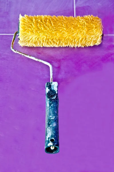The Paint roller — Stock Photo, Image