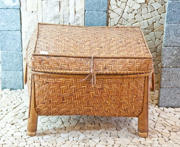 La cesta de bambú —  Fotos de Stock