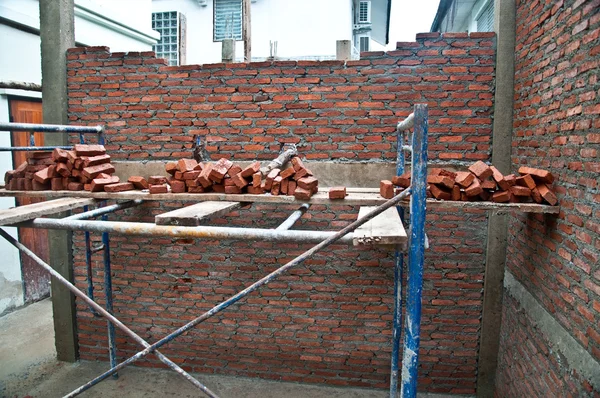 A construção em construção — Fotografia de Stock