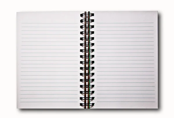 The Blank of notbook — Stock Photo, Image
