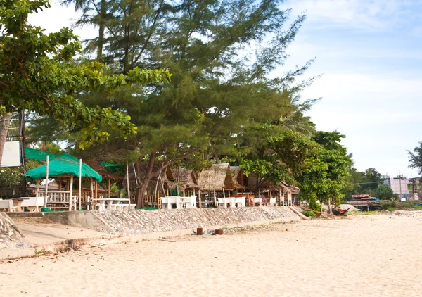 Restaurant next to the beach — Stock Photo, Image
