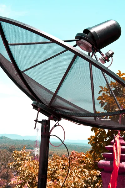 Antenne satellitari . — Foto Stock