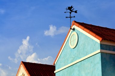 aşk tanrısı weathervane üzerinde