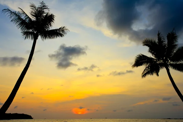 stock image Colorful sky at sunset