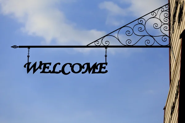 Stock image Welcome sign