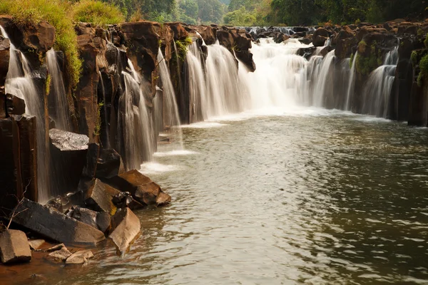 stock image Waterfall in south of Lao