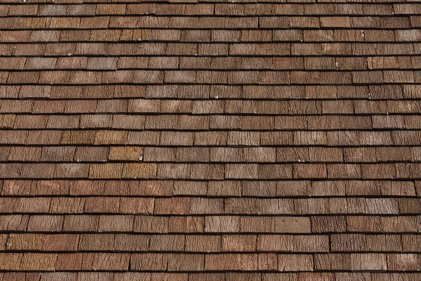 Thai style wood tile roof — Stock Photo, Image