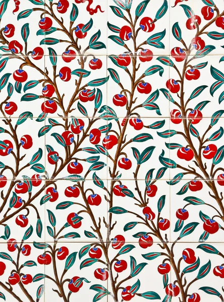 Wzór turecki styl macierzysty ściany — Zdjęcie stockowe