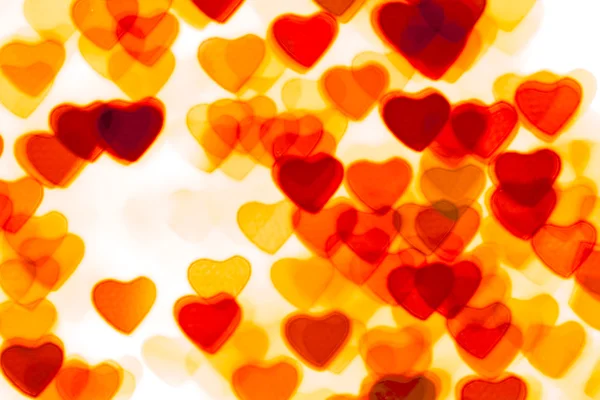 Colorful heart shape background — Stock Photo, Image