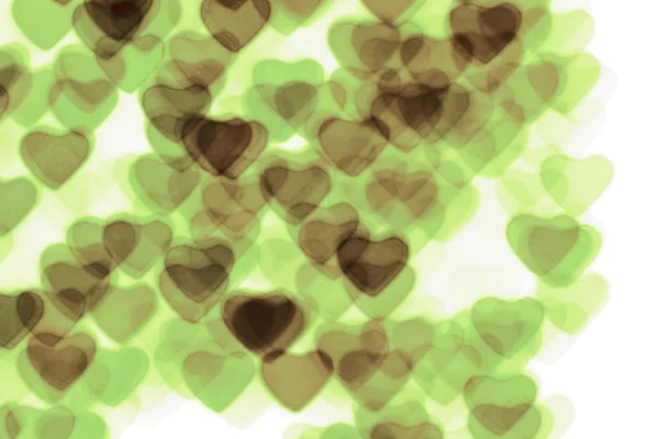 Kolorowe serca kształt tło — Zdjęcie stockowe