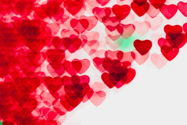 Kleurrijke hart vorm achtergrond — Stockfoto