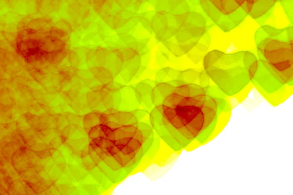 Renkli kalp şekli arka plan — Stok fotoğraf