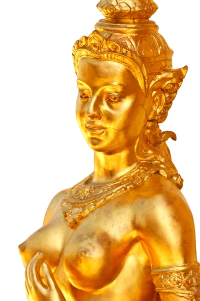 Macierzystego styl tajski Rzeźba Anioł — Zdjęcie stockowe