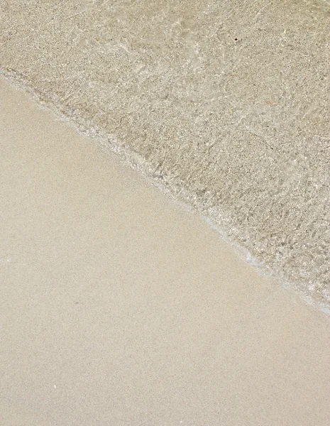 Meerwasser und Sand — Stockfoto