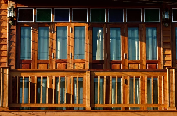 アジア様式の木造家屋 — ストック写真