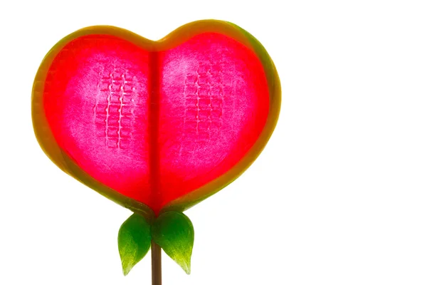 Szív alakú candy — Stock Fotó