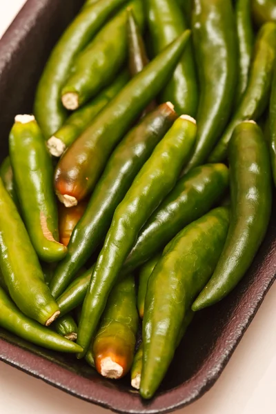 Green hot chilly — Stock Photo, Image