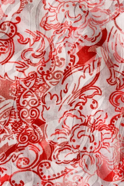 Patroon van inheemse Thaise stijl doek — Stockfoto
