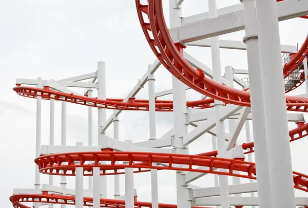 Roller coaster Tren yapısı — Stok fotoğraf
