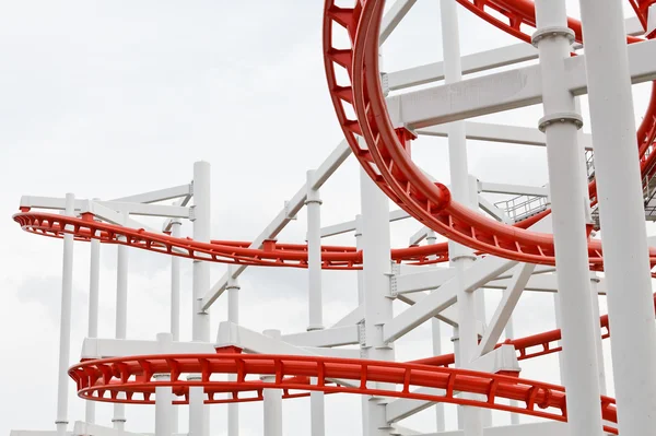 Roller coaster Tren yapısı — Stok fotoğraf
