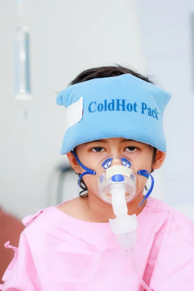 Boy patient in hospital — Stock Photo, Image