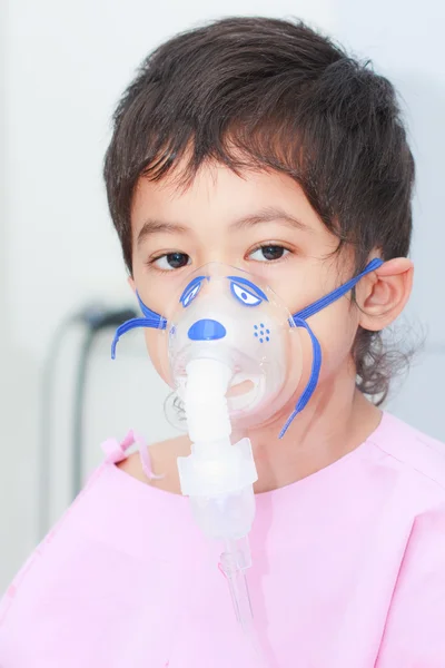 Boy patient in hospital — Stock Photo, Image