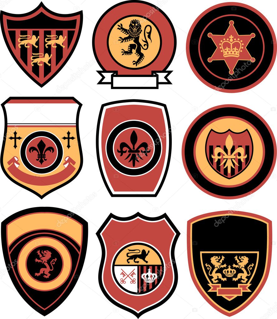 Classic emblem badge design