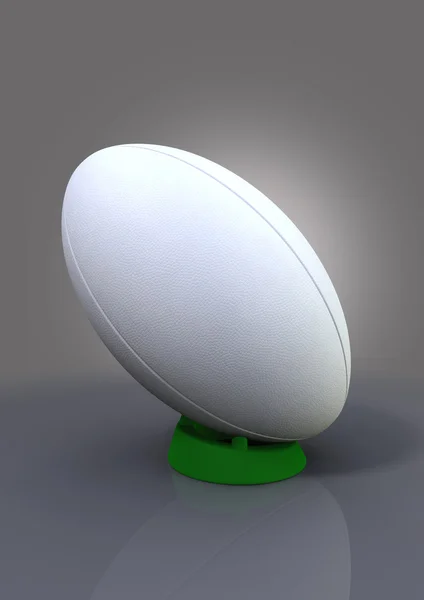 Rugby-Ball auf einem Kickabschlag — Stockfoto
