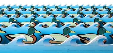 Get Your Ducks In A Row clipart