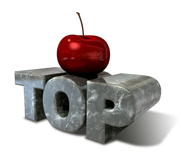 Cherry On Top — Stock Photo, Image