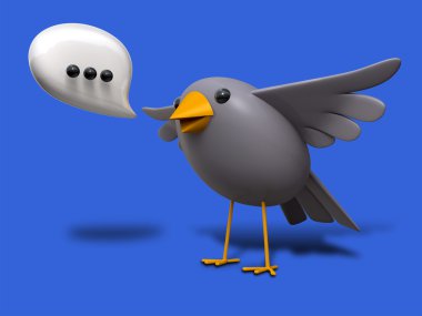 A Little Bird Told Me clipart