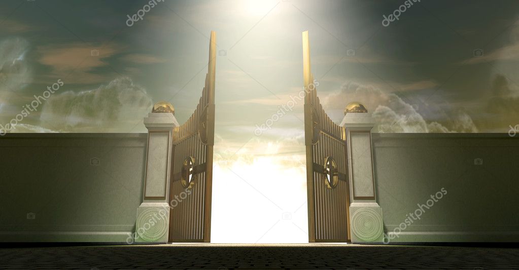 heaven gates background