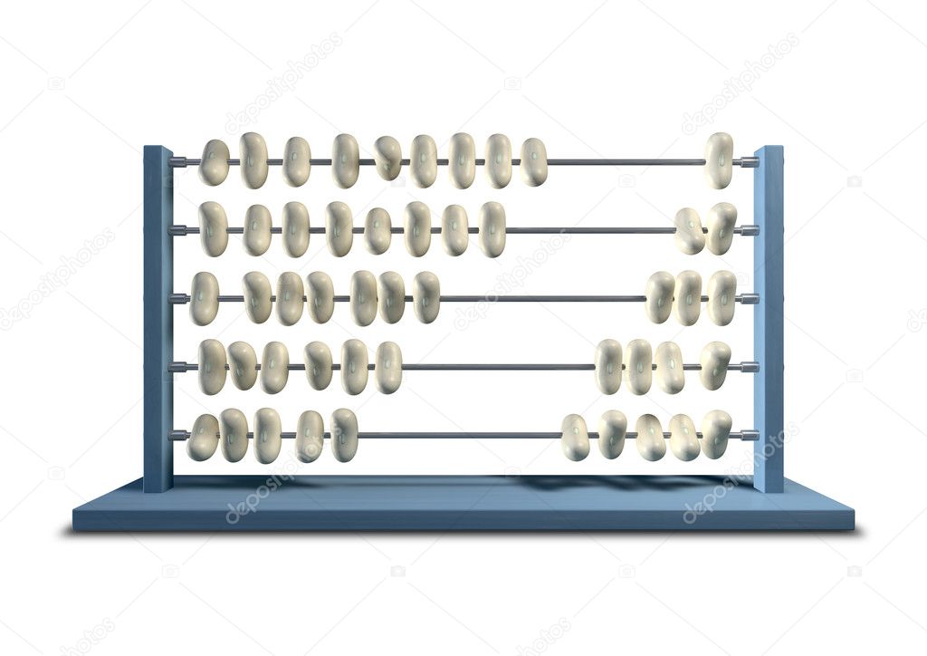 Bean Counting Abacus