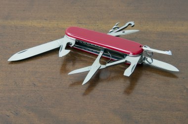 Swiss army knife clipart