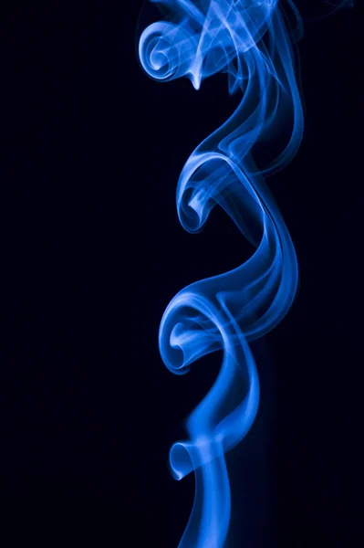Blå rök — Stockfoto