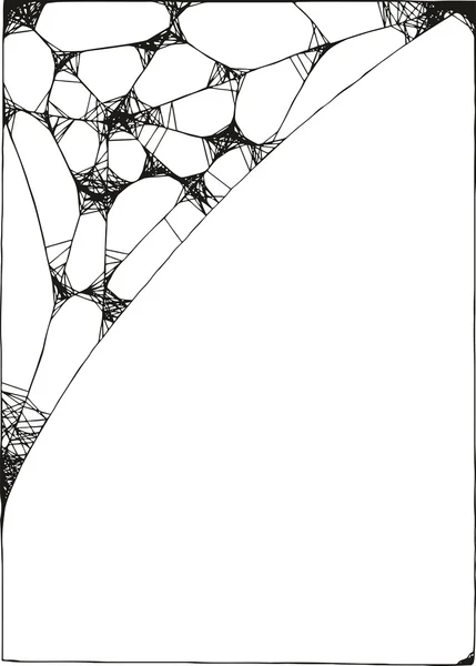 Spiderweb — Stock Vector